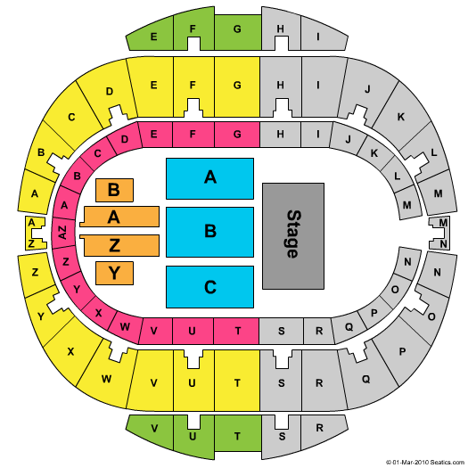 Hampton Coliseum Seating Map / Hampton Coliseum Tickets and Hampton